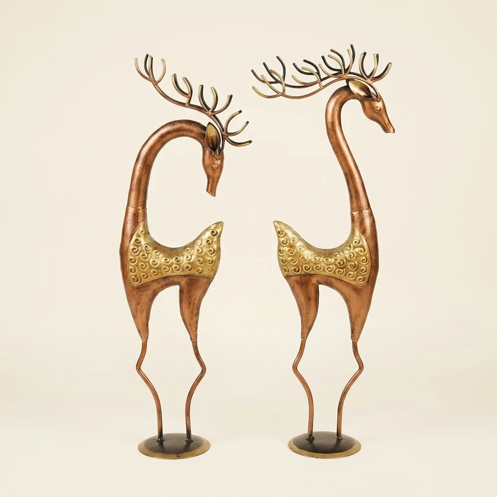 Golden Antelope Pair