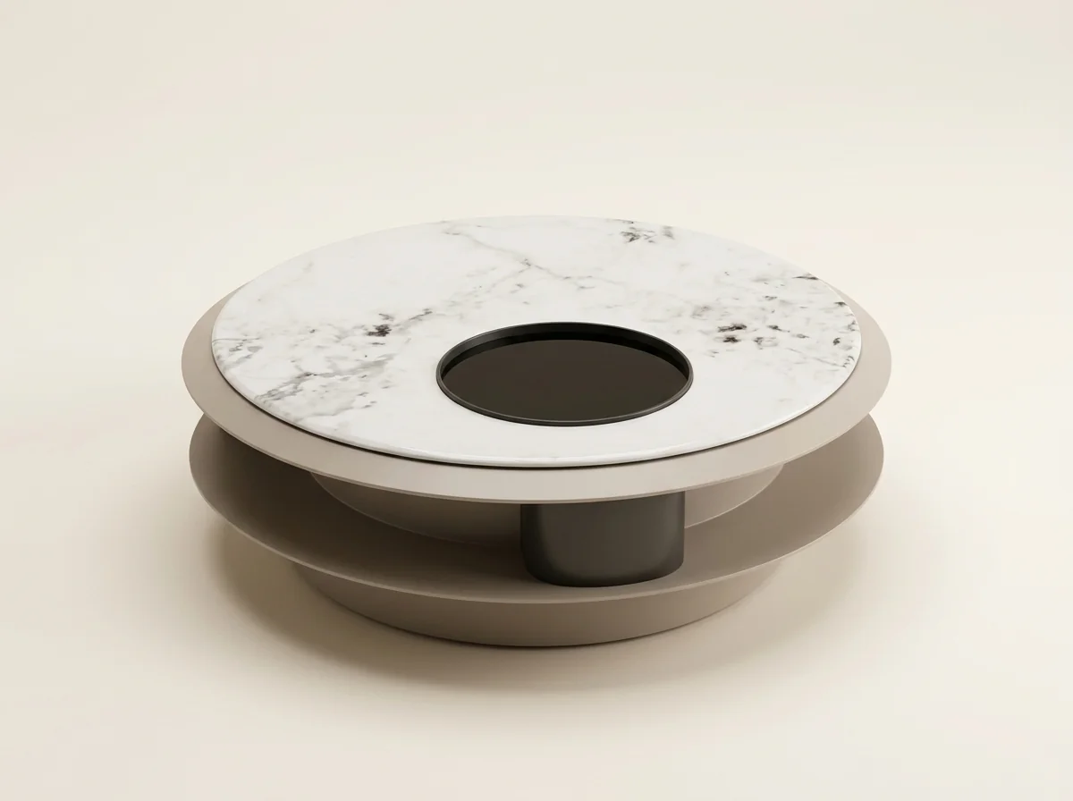 Halo Tray Round Coffee Table