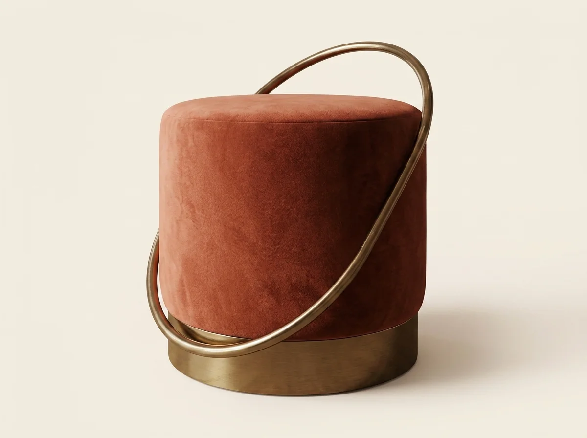 Aurora Hoop Pouffe