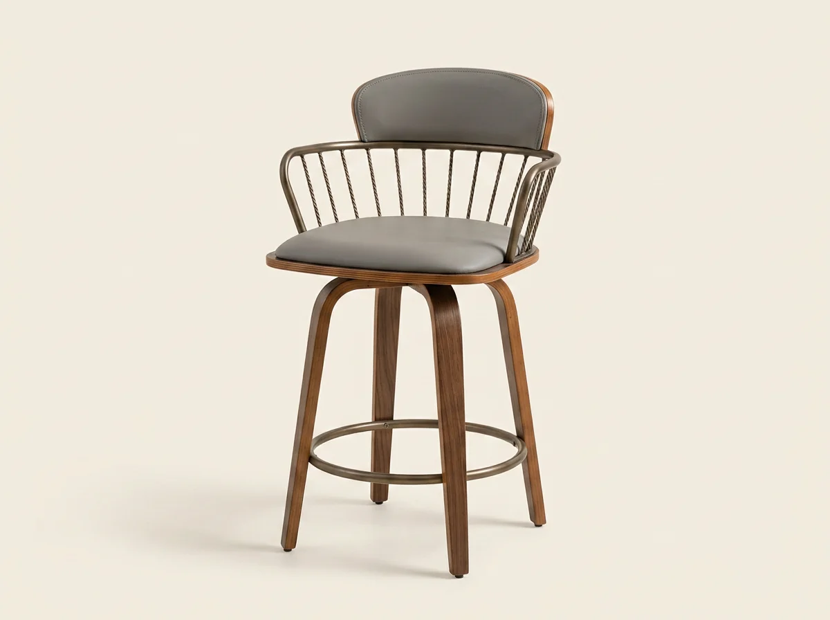 Spindle Back Bar Chair