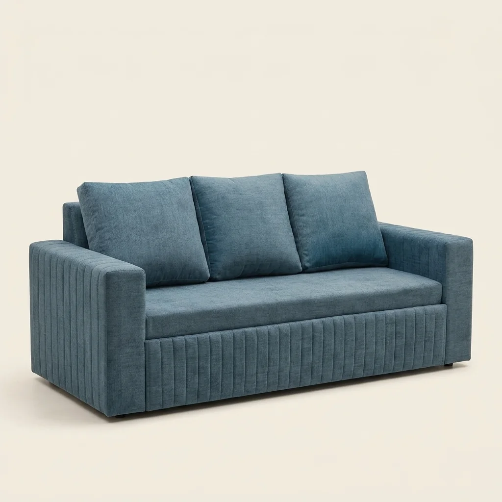 Azure Channel Sofa Cum-Bed