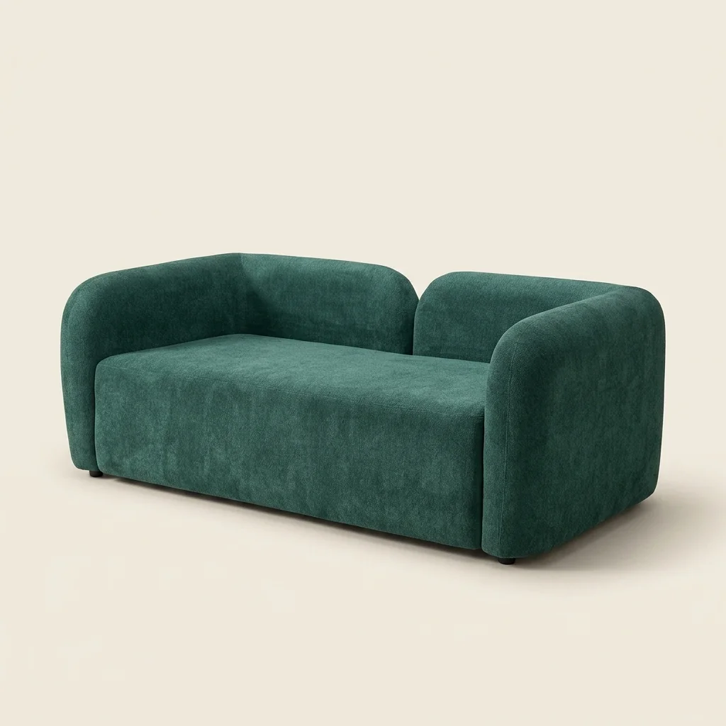 Emerald Curve Sofa Cum-Bed